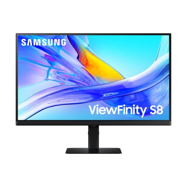 Samsung S80UD Monitor PC 68,6 cm [27] 3840 x 2160 Pixel 4K Ultra HD LCD Nero (S80Ud Computer Monitor 68.6 - Cm [27] 3840 X 2160 Pixels - 4K Ultra Hd Lcd Black - Warranty: 36M)Samsung8806095541945LS27D800UAUXEN
