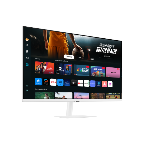 Samsung M70D Monitor PC 81,3 cm [32] 3840 x 2160 Pixel 4K Ultra HD LED Bianco (Samsung Smart Monitor M7 M70D, 81,3 cm)Samsung8806095534534LS32DM703UUXEN