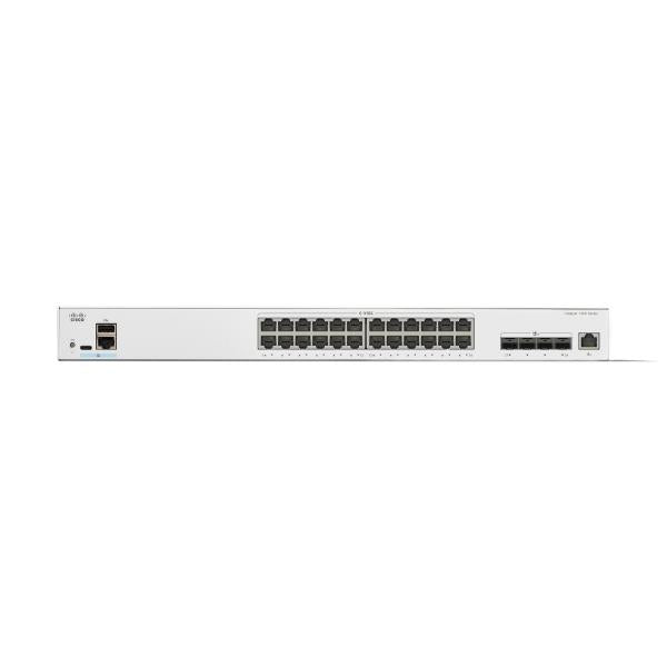 Cisco Catalyst C1300-24XT switch di rete Gestito L2/L3 Grigio (CATALYST 1300 24-PORT 10GE - 4X10G SFP+ SHARED)Cisco0889728521567C1300-24XT