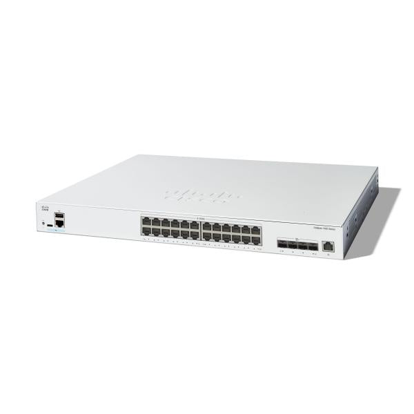 Cisco Catalyst C1300-24XT switch di rete Gestito L2/L3 Grigio (CATALYST 1300 24-PORT 10GE - 4X10G SFP+ SHARED)Cisco0889728521567C1300-24XT