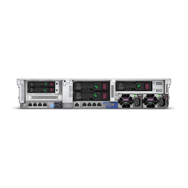 HPE ProLiant DL380 Gen10 server 3,84 TB Armadio [2U] Intel Xeon Silver 4210R 2,4 GHz 64 GB DDR4-SDRAM 1600 W (SMART CHOICE PROLIANT DL380 G10 - 4210R 2.4GHZ 10-CORE 1P 64GB-R P)HpeP71383-425