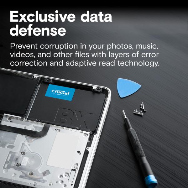Crucial BX500 4 TB 2.5 SATA 3D NAND (Crucial SSD BX500 4TB Sata-3)CrucialCT4000BX500SSD1