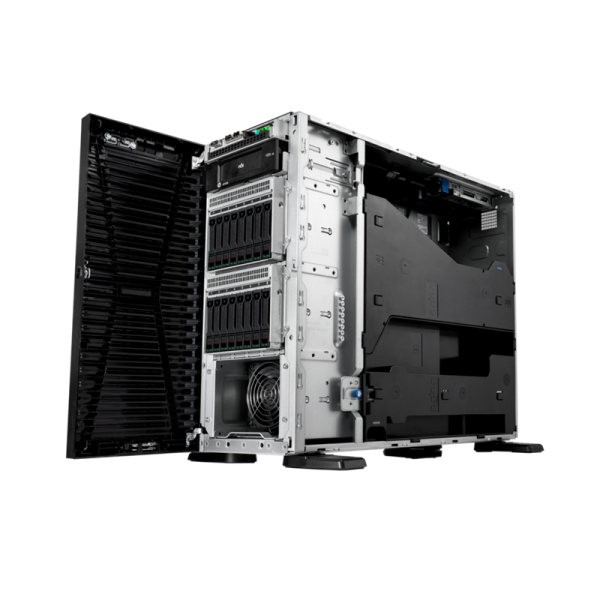 HPE ProLiant ML110 Gen11 3508U 2.1GHz 8-core 1P 32GB-R VROC 4LFF 2x2TB HDD 2x1000W RPS UK/IE Server (PROLIANT ML110 G11 X-3508U - 2.1GHZ 8-CORE 1P 32GB-R VROC 4LF)Hpe0190017721972P71648-035