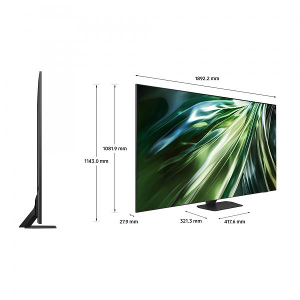 Samsung QE85QN90DATXXU TV 2,16 m [85] 4K Ultra HD Smart TV Wi-Fi Nero (2024 85 INCH QN90D Neo QLED 4K HDR Smart TV)Samsung8806095395449QE85QN90DATXXU