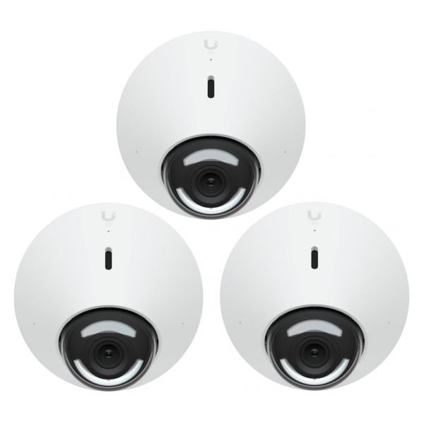 Next-gen 2K HD PoE ceiling - camera with enhanced dynamic - range and low-light performance. 3 Pack - Warranty: 24MUbiquiti0810084690215UVC-G5-DOME-3