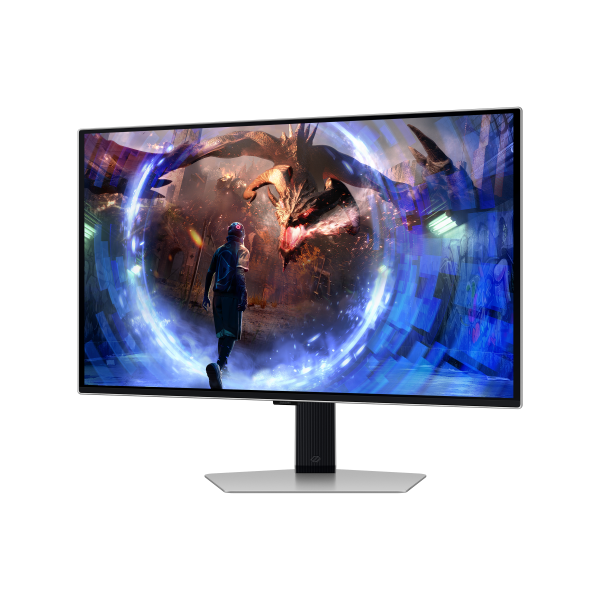 Samsung G60SD Monitor PC 68,6 cm [27] 2560 x 1440 Pixel Quad HD OLED Argento (Samsung Odyssey OLED G6 sk?rm AMD Free)Samsung8806095503165LS27DG602SUXEN
