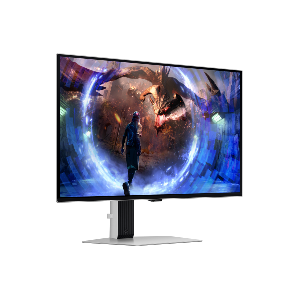 Samsung G60SD Monitor PC 68,6 cm [27] 2560 x 1440 Pixel Quad HD OLED Argento (Samsung Odyssey OLED G6 sk?rm AMD Free)Samsung8806095503165LS27DG602SUXEN