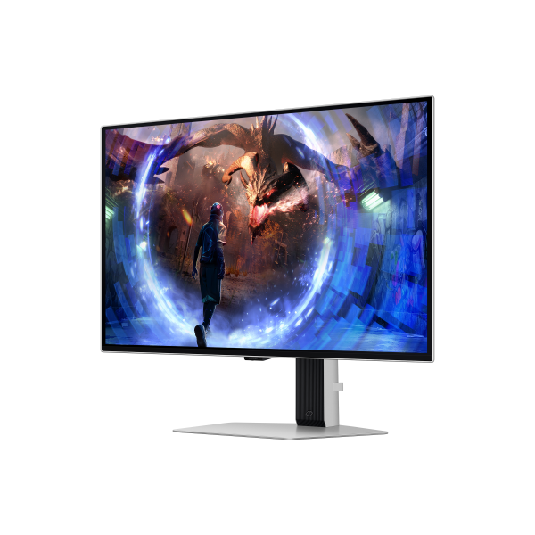 Samsung G60SD Monitor PC 68,6 cm [27] 2560 x 1440 Pixel Quad HD OLED Argento (Samsung Odyssey OLED G6 sk?rm AMD Free)Samsung8806095503165LS27DG602SUXEN