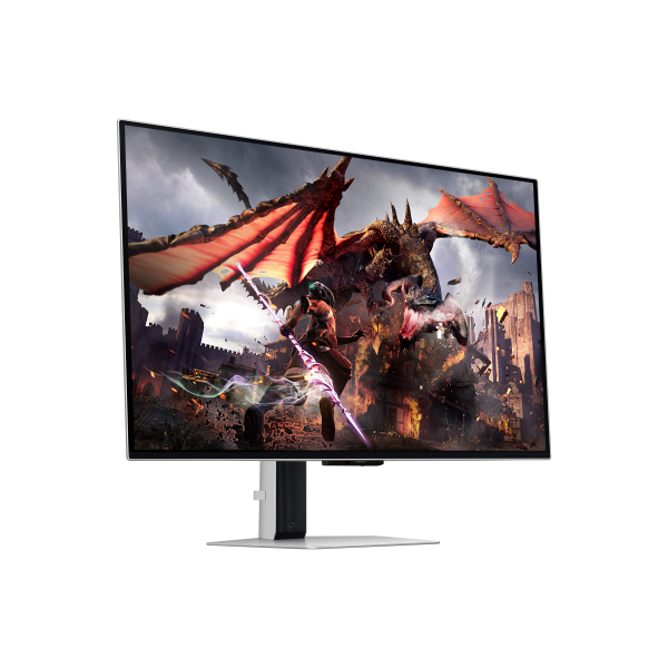 Samsung G80SD Monitor PC 81,3 cm [32] 3840 x 2160 Pixel 4K Ultra HD OLED Argento (Samsung Odyssey OLED G6 32 monitor AM)Samsung8806095494159LS32DG802SUXEN