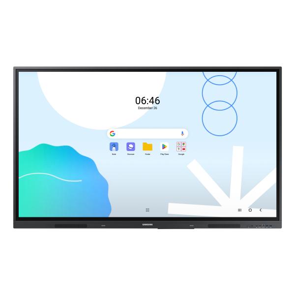 Samsung WA86D lavagna interattiva 2,18 m [86] 3840 x 2160 Pixel Touch screen Grigio (86 LH86WADWLGCXEN Interactive Display - 86 Black Interactive Display\s4K 400 cd/m2 12/7 Operation 3x HDMI 5 USB)SamsungLH86WADWLGCXEN