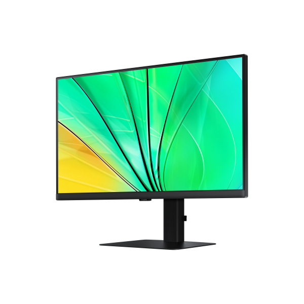 Samsung S60D Monitor PC 61 cm [24] 2560 x 1440 Pixel Quad HD LCD Nero (Samsung ViewFinity S6 S24D600EAU sk?rm)Samsung8806095524610LS24D600EAUXEN