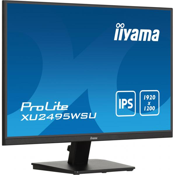 Iiyama ProLite XU2495WSU-B7 Monitor PC 61 cm [24] 1920 x 1200 Pixel Full HD LED Nero (iiyama ProLite XU2495WSU-B7 computer monitor 61 cm [24'] 1920 x 1200 pixels 4K Ultra HD LED Black)Iiyama4948570124268XU2495WSU-B7