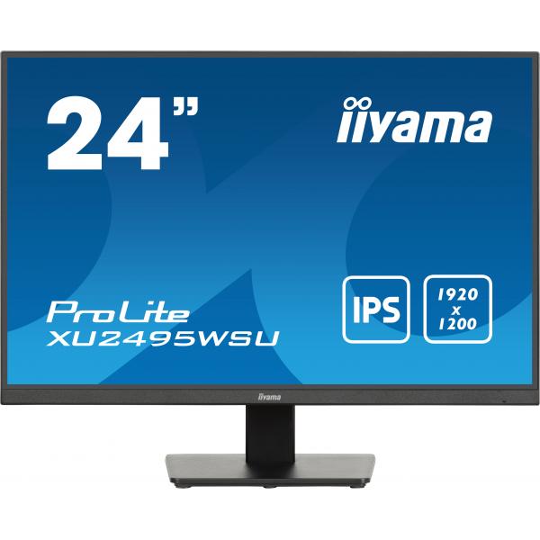 Iiyama ProLite XU2495WSU-B7 Monitor PC 61 cm [24] 1920 x 1200 Pixel Full HD LED Nero (iiyama ProLite XU2495WSU-B7 computer monitor 61 cm [24'] 1920 x 1200 pixels 4K Ultra HD LED Black)Iiyama4948570124268XU2495WSU-B7