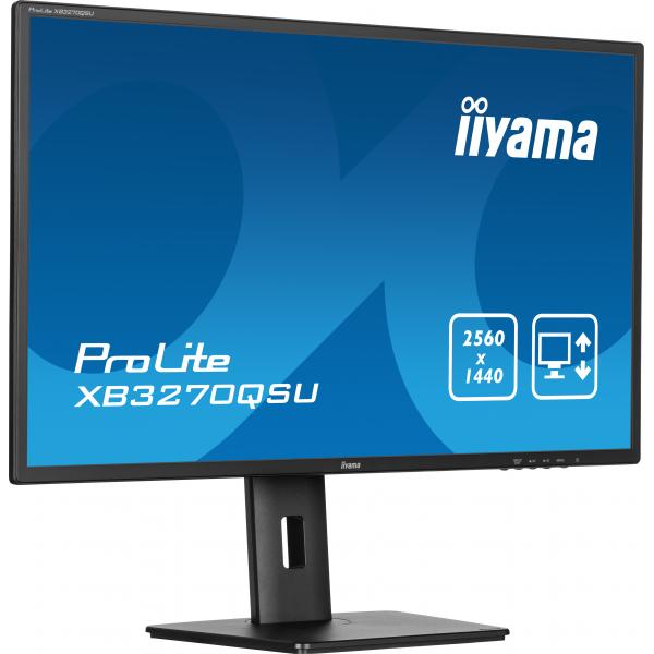 Iiyama ProLite XB3270QSU-B1 Monitor PC 81,3 cm [32] 2560 x 1440 Pixel Wide Quad HD LED Nero (iiyama XB3270QSU-B1 32 IPS LCD)Iiyama4948570123636XB3270QSU-B1