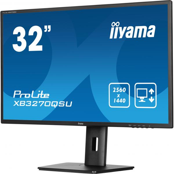 Iiyama ProLite XB3270QSU-B1 Monitor PC 81,3 cm [32] 2560 x 1440 Pixel Wide Quad HD LED Nero (iiyama XB3270QSU-B1 32 IPS LCD)Iiyama4948570123636XB3270QSU-B1