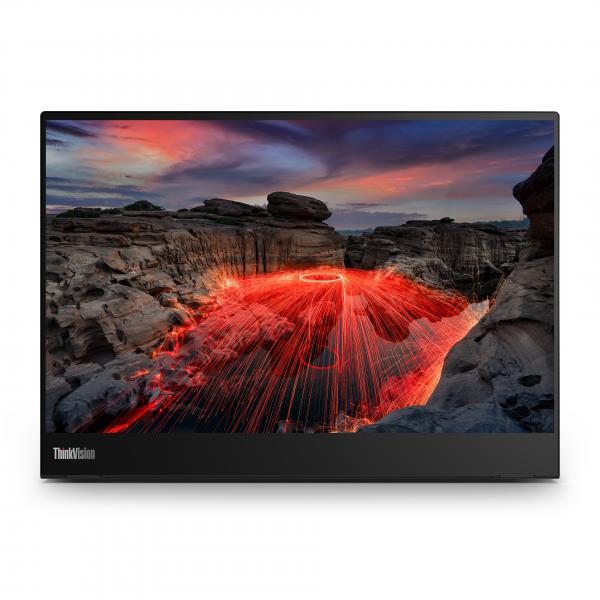 Lenovo ThinkVision M14t Gen 2 Monitor (ThinkVision M14t computer - monitor 35.6 cm [14] 2240 x - 1400 pixels 2.2K LED Touchscreen Black - Warranty: 12M)Lenovo63FDUAT6WL