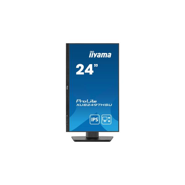 Iiyama ProLite XUB2497HSU-B1 Monitor PC 61 cm [24] 1920 x 1080 Pixel Full HD LED Nero (iiyama ProLite XUB2497HSU-B1 computer monitor 61 cm [24'] 1920 x 1080 pixels Full HD LED Black)Iiyama4948570124145XUB2497HSU-B1
