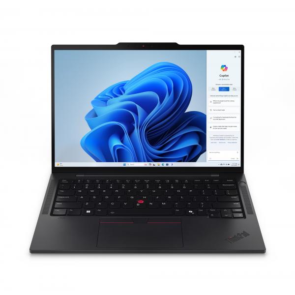 Lenovo ThinkPad T14s Gen 5 Intel Core Ultra 7 155U Computer portatile 35,6 cm [14] WUXGA 16 GB LPDDR5x-SDRAM 512 GB SSD Wi-Fi 6E [802.11ax] Windows 11 Pro Nero Tedesco (LENOVO THINKPAD T14s 5 21LS INTEL CORE,ULTRA 7 155U 1.7GHz 16GB 512GB INTEL,IRIS ...