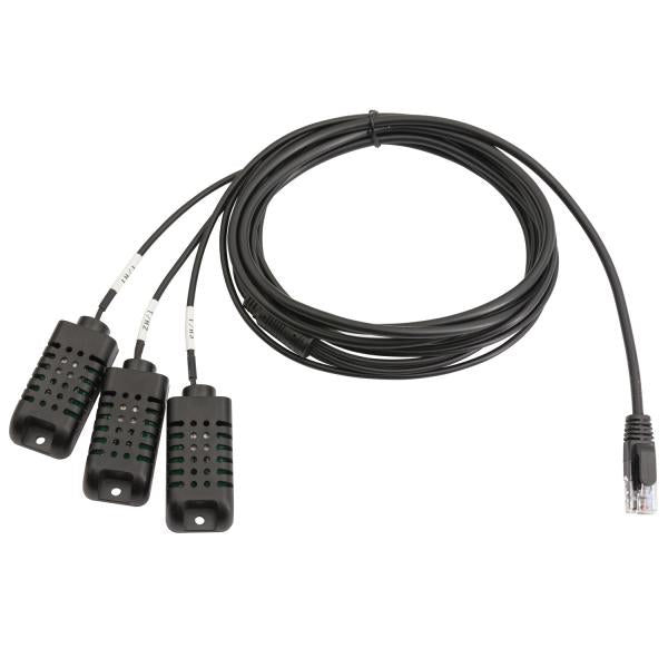 APC EPDU-TH3 sensore di temperatura e umidità Interno Temperature & humidity sensor Cablato (APC Easy Rack - PDU rack temperature & humidity sensor - black)Apc0731304733485EPDU-TH3