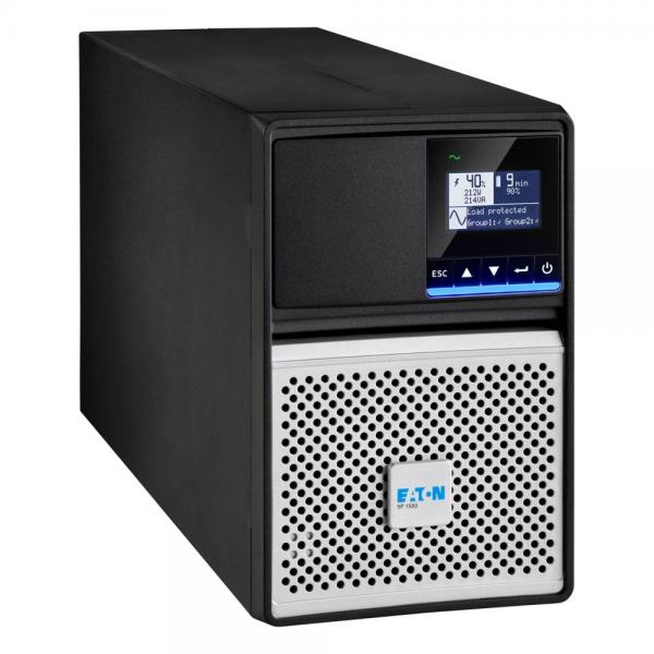 Eaton 5P Gen2 gruppo di continuità [UPS] A linea interattiva 1350 W 8 presa[e] AC (Eaton 5P 1550i - Gen 2 - UPS - tower - 200/208/220/230/240 V c.a. V - 1350 Watt - 1550 VA - 1 fase - 9 Ah - RS-232, USB - connettori di uscita 8 - nero/argento)Eaton35...
