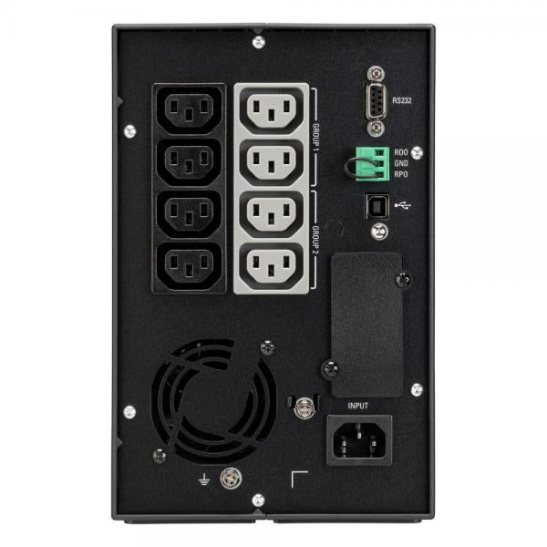 Eaton 5P Gen2 gruppo di continuità [UPS] A linea interattiva 1350 W 8 presa[e] AC (Eaton 5P 1550i - Gen 2 - UPS - tower - 200/208/220/230/240 V c.a. V - 1350 watt - 1550 VA - 1 fase - 9 Ah - RS-232, USB - connettori di uscita 8 - nero/argento)Eaton35...