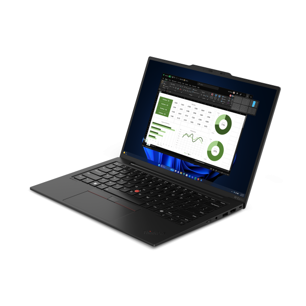 Lenovo ThinkPad X1 Carbon Gen 12 Intel Core Ultra 7 155U Computer portatile 35,6 cm [14] WUXGA 16 GB LPDDR5x-SDRAM 512 GB SSD Wi-Fi 6E [802.11ax] Windows 11 Pro Inglese UK Nero (Lenovo TP 14'' X1 Carbon G12 U7-155U-16GB-512GB) - Versione UKLenovo21KC...