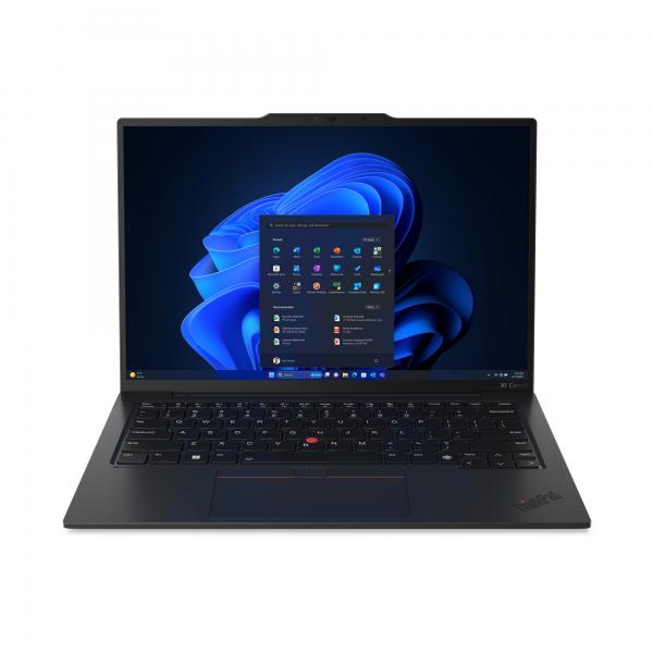 Lenovo ThinkPad X1 Carbon Gen 12 Intel Core Ultra 7 155U Computer portatile 35,6 cm [14] WUXGA 16 GB LPDDR5x-SDRAM 512 GB SSD Wi-Fi 6E [802.11ax] Windows 11 Pro Inglese UK Nero (Lenovo TP 14'' X1 Carbon G12 U7-155U-16GB-512GB) - Versione UKLenovo21KC...
