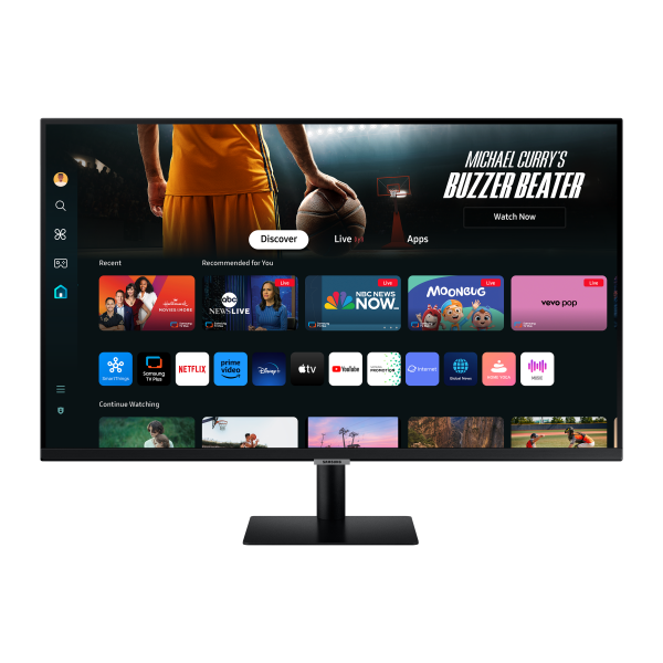 Samsung M70D Monitor PC 81,3 cm [32] 3840 x 2160 Pixel 4K Ultra HD LED Nero (Samsung M70d 32 Smart Monitor)Samsung8806095547046LS32DM702UUXDU