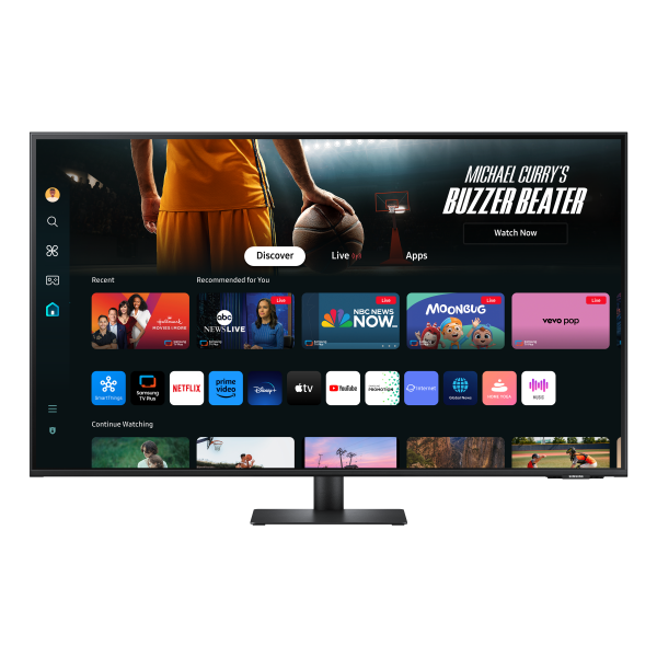 Samsung M70D Monitor PC 109,2 cm [43] 3840 x 2160 Pixel 4K Ultra HD LCD Nero (Samsung S43DM702UU sk?rm - LED baglys)Samsung8806095547053LS43DM702UUXDU