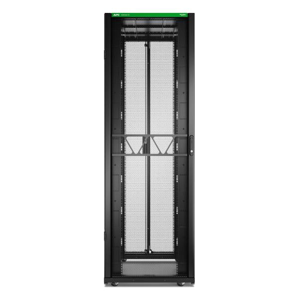 APC AR3357B2 rack 48U Rack indipendenti Nero (APC NetShelter SX Gen 2 - Rack cabinet - 2258 H x 750 W x 1200 D mm, con laterali - A pavimento - nero - 48U - 19 - Compatibile TAA - per P/N: SMT1000RM1U, SMT750RM1U, SRTL10KRM4UT, SRTL5KRM2UI-HW, SRTL5K...