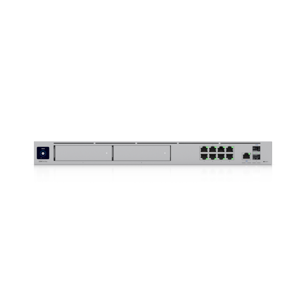 Ubiquiti Dream Machine Pro Max gateway/controller 10, 100, 1000, 2500 Mbit/s (Ubiquiti Dream Machine Pro Max Professional-grade rack-mount Cloud Gateway with 10 Gbps performance multi-WAN load balancing and two NVR drive bays designed for large-scale...