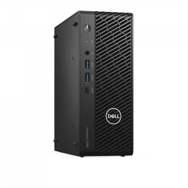DELL Precision 3280 Intel Core i7 i7-14700 16 GB DDR5-SDRAM 512 GB SSD NVIDIA T1000 Windows 11 Pro CFF Stazione di lavoro Nero (Dell Precision 3280 i7-14700 16GB/512SSD CFF NVIDIA T1000 8GB W11P 3YR) - Versione UKDell5397184899304D8W9H
