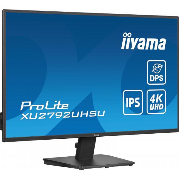 Iiyama ProLite XU2792UHSU-B6 Monitor PC 68,6 cm [27] 3840 x 2160 Pixel 4K Ultra HD LED Nero (iiyama ProLite XU2792UHSU-B6 computer monitor 68.6 cm [27'] 3840 x 2160 pixels 4K Ultra HD LED Black)Iiyama4948570123797XU2792UHSU-B6