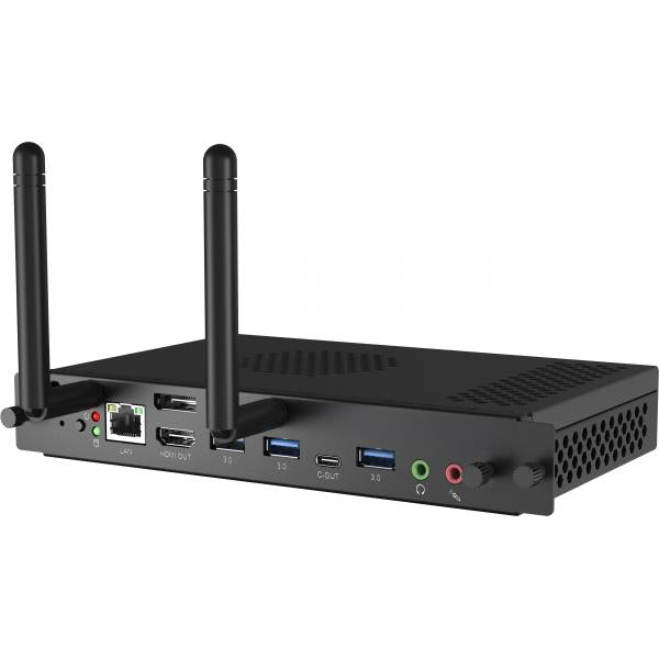 Iiyama OPC51204BC-1 PC/stazione di lavoro Intel Core i5 i5-12450H 8 GB DDR4-SDRAM 256 GB SSD Windows 11 IoT Enterprise Mini PC Nero (OPC51204BC-1 - Intel i5 OPS slot PC with Windows 11 which supports 5K [5120x2160]) - Versione UKIiyamaOPC51204BC-1