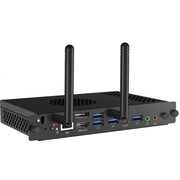 Iiyama OPC51204BC-1 PC/stazione di lavoro Intel Core i5 i5-12450H 8 GB DDR4-SDRAM 256 GB SSD Windows 11 IoT Enterprise Mini PC Nero (OPC51204BC-1 - Intel i5 OPS slot PC with Windows 11 which supports 5K [5120x2160]) - Versione UKIiyamaOPC51204BC-1