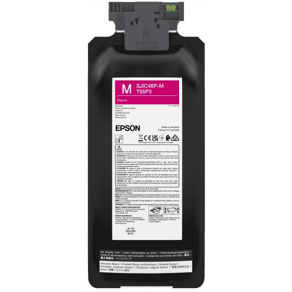 Epson SJIC48P-M cartuccia d'inchiostro 1 pz Originale Magenta (SJIC48P-M INK CARTRIDGE FOR CW - C8000E MAGENTA)Epson8715946728605C13T55P340