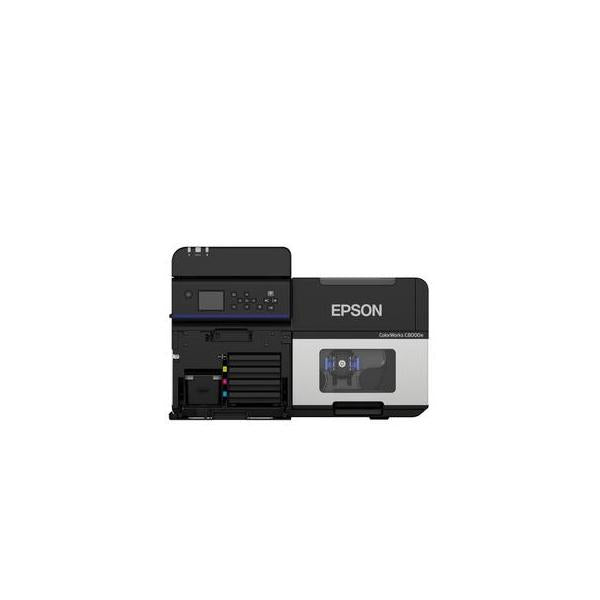Epson ColorWorks C8000e [MK] stampante per etichette [CD] Ad inchiostro A colori 600 x 1200 DPI 300 mm/s Con cavo e senza cavo Collegamento ethernet LAN (COLORWORKS C8000E MK - )Epson8715946736273C31CL02102MK
