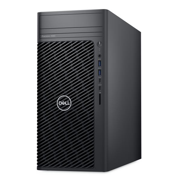 DELL Precision 3680 Intel Core i7 i7-14700 16 GB DDR5-SDRAM 512 GB SSD Windows 11 Pro Tower Stazione di lavoro Nero (Dell Precision 3680 - Tower prestazionale 1 x Core i7 i7-14700 / fino a 5.4 GHz - vPro Enterprise - RAM 16 GB - SSD 512 GB - NVMe - U...