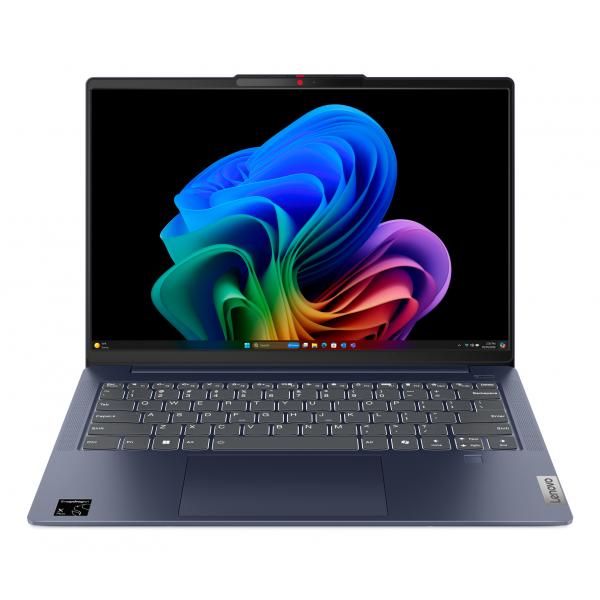 Lenovo IdeaPad Slim 5 14Q8X9 Copilot+ PC Snapdragon X1P-42-100 Computer portatile 35,6 cm [14] WUXGA 16 GB LPDDR5x-SDRAM 512 GB SSD Wi-Fi 7 [802.11be] Windows 11 Home Inglese UK Blu (Lenovo) - Versione UKLenovo019815435063583HL000EUK