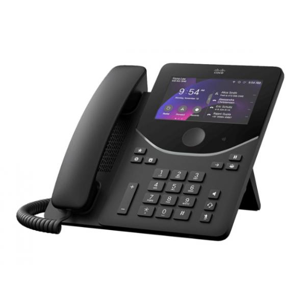 Cisco DESK PHONE 9871 CARBON telefono IP Nero, Carbonio LCD Wi-Fi (CISCO DESK PHONE 9871 CARBON - BLACK) - Versione TedescaCisco0889728594981DP-9871-K9=
