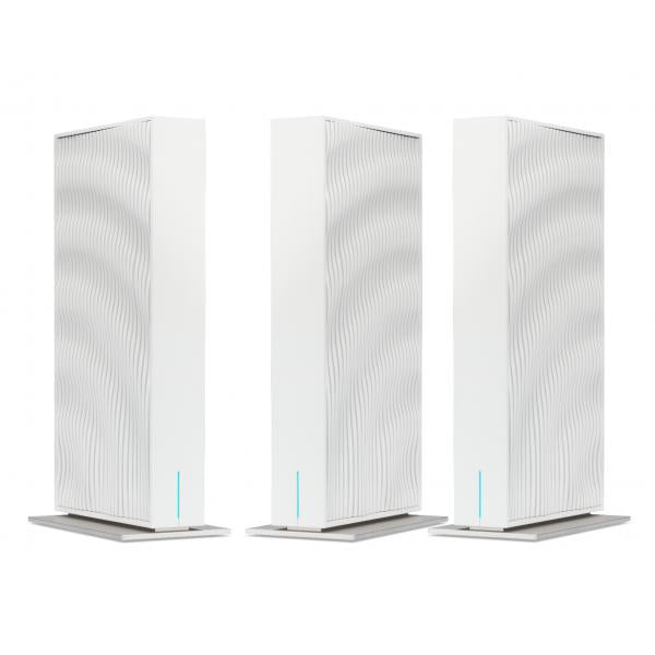 Acer Wave 7, wifi 7 Mesh Router, EU plug, triple pack Dual-band [2.4GHz + 5GHz or 2.4GHz + 6GHz] Wi-Fi 7 [802.11be] 4 (Acer Wave 7 - Wi-Fi-system - Wi-Fi 7 -)Acer4711474068637FF.G2UTA.003