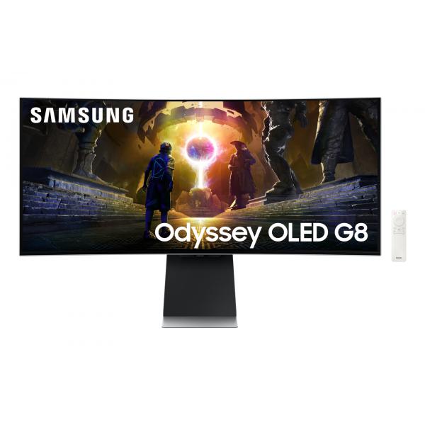 Samsung Monitor Gaming Odyssey OLED G8 da 34 WQHD Curvo (S34DG850S 34IN QD-OLED UWQHD - 3440X1440 250CDM2 175HZ 0.03MS)SamsungLS34DG850SUXEN
