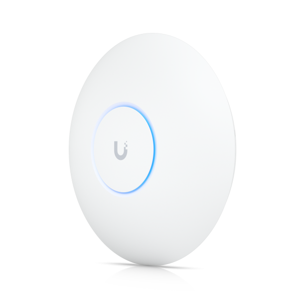 Ubiquiti U7 Pro Max 5700 Mbit/s Bianco Supporto Power over Ethernet [PoE] (Ubiquiti Ceiling-mounted WiFi 7 AP with 8 spatial streams 6 GHz support and a dedicated spectral scanning engine for interference-free WiFi in demanding large-scale environmen...