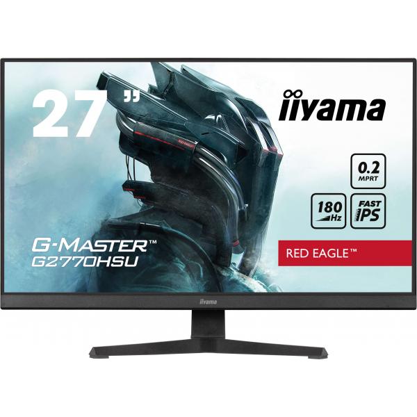 Iiyama G-MASTER G2770HSU-B6 Monitor PC 68,6 cm [27] 1920 x 1080 Pixel Full HD LCD Nero (iiyama G-MASTER G2770HSU-B6 computer monitor 68.6 cm [27'] 1920 x 1080 pixels Full HD LCD Black)Iiyama4948570123971G2770HSU-B6