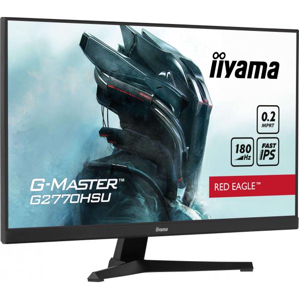 Iiyama G-MASTER G2770HSU-B6 Monitor PC 68,6 cm [27] 1920 x 1080 Pixel Full HD LCD Nero (iiyama G-MASTER G2770HSU-B6 computer monitor 68.6 cm [27'] 1920 x 1080 pixels Full HD LCD Black)Iiyama4948570123971G2770HSU-B6