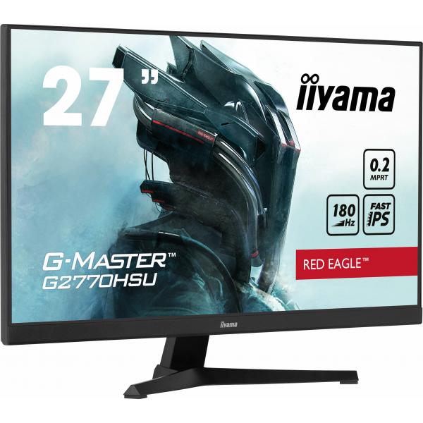 Iiyama G-MASTER G2770HSU-B6 Monitor PC 68,6 cm [27] 1920 x 1080 Pixel Full HD LCD Nero (iiyama G-MASTER G2770HSU-B6 computer monitor 68.6 cm [27'] 1920 x 1080 pixels Full HD LCD Black)Iiyama4948570123971G2770HSU-B6