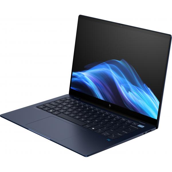 HP EliteBook Ultra G1q AI PC Copilot+ PC Snapdragon X1E-78-100 Computer portatile 35,6 cm [14] Touch screen 2.2K 16 GB LPDDR5x-SDRAM 1 TB SSD Wi-Fi 6E [802.11ax] Windows 11 Pro Blu (Snapdragon G1q X1E-78-100/16GB/1TBM2/14/W11P WLAN/BT/CAM)HpA26TLEA#UUG
