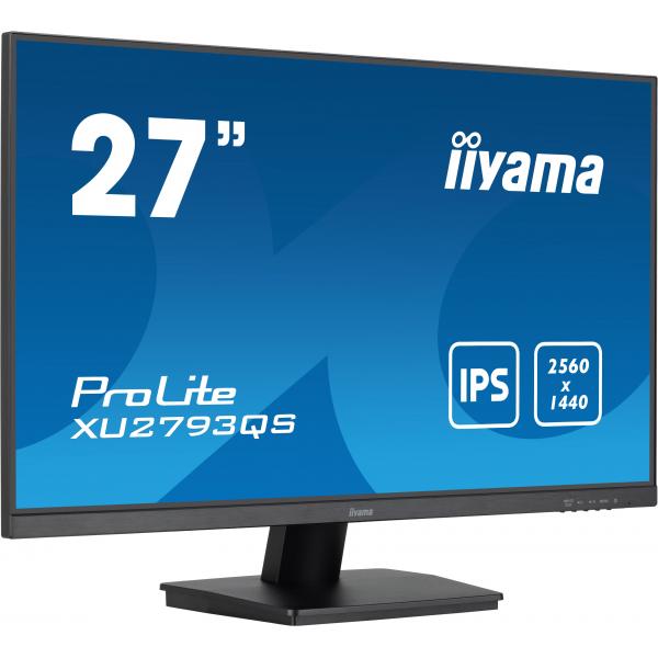 Iiyama ProLite XU2793QS-B6 Monitor PC 68,6 cm [27] 2560 x 1440 Pixel 2K Ultra HD LED Nero (XU2793QS-B6 27 IN QHD)Iiyama4948570124114XU2793QS-B6