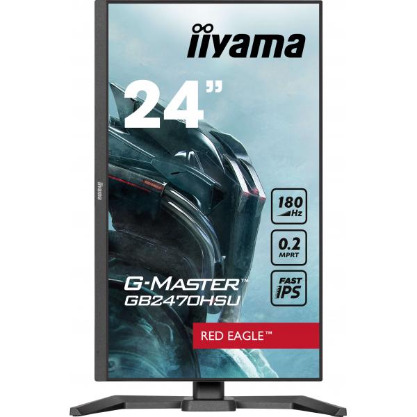 Iiyama G-MASTER GB2470HSU-B6 Monitor PC 60,5 cm [23.8] 1920 x 1080 Pixel Full HD LCD Nero (iiyama G-Master GB2470HSU-B6 24' Fast IPS 180Hz Gaming Monitor)Iiyama4948570123926GB2470HSU-B6