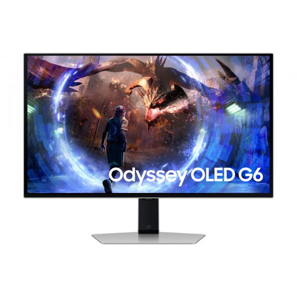 Samsung S27DG602SU Monitor PC 68,6 cm [27] 2560 x 1440 Pixel Quad HD OLED Argento (27IN ODYSSEY G60SD OLED 360HZ GAM)Samsung8806095503172LS27DG602SUXXU